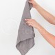 Soft linen kitchen towel 35x50 GREY